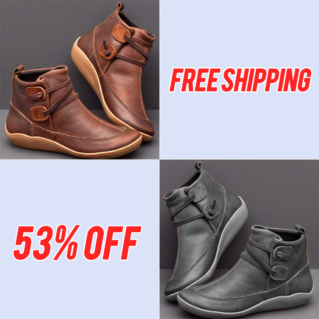 Women'S Vintage Casual Short Ankle Boots