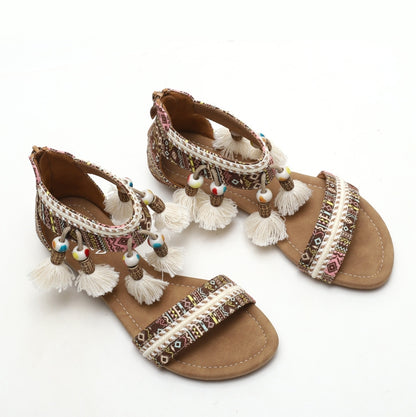 Women’s Boho Wedge Sandals – Comfortable, Stylish & Perfect for Summer Travel