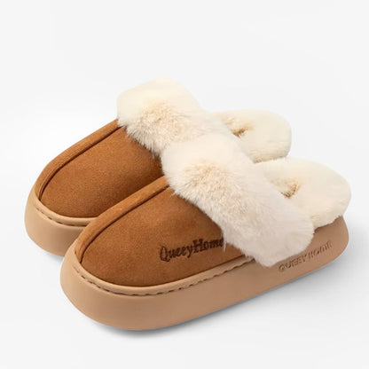 CMF Women Winter Slippers Comfortable Soft Fur Anti-skid Cozy Indoor Shoes