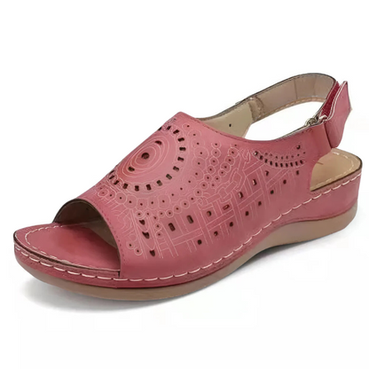 CMF Orthopedic Women Sandals Casual Open Toe Tribal Retro Wedge Sandals