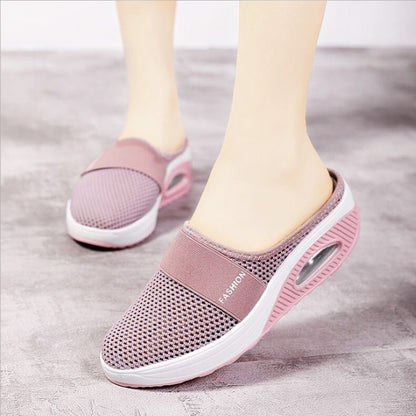 CMF Women Orthopedic Shoes Vintage Breathable Anti-slip Casual Diabetic Shoes
