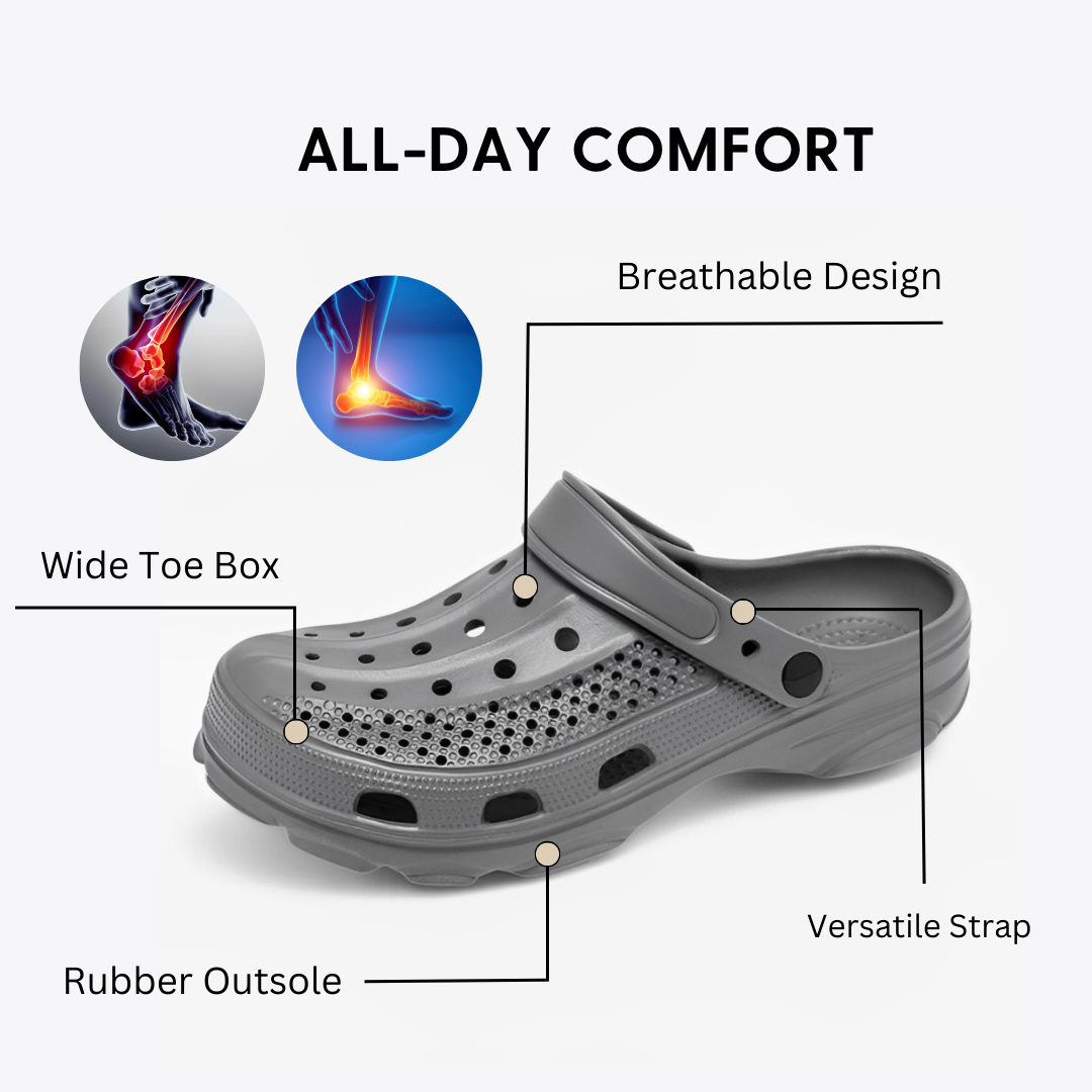 CMF Women Sandals Breathable Arch-support Summer Anti-slip Beach Clogs