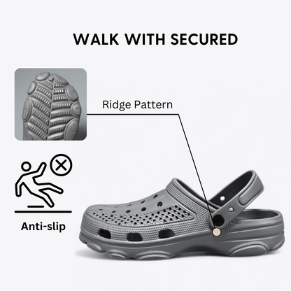CMF Women Sandals Breathable Arch-support Summer Anti-slip Beach Clogs