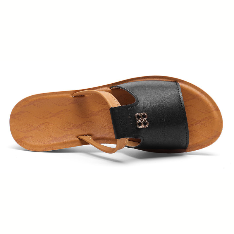CMF Orthopedic Women Wedge Sandals Comfortable Chic Cut-out Vintage Beach Sandals