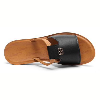 CMF Orthopedic Women Wedge Sandals Comfortable Chic Cut-out Vintage Beach Sandals