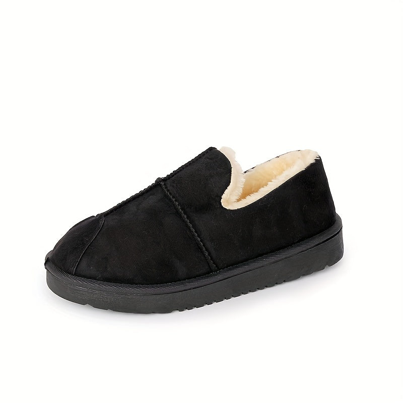 🔥Last Day 50% OFF -Fur Lined Thermal Soft Thick Sole Snow Shoes-Buy 2 Free Shipping