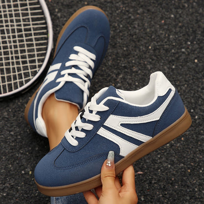 Women’s Vintage Casual Platform Sneakers – Comfortable Round Toe & Easy-to-Match Style