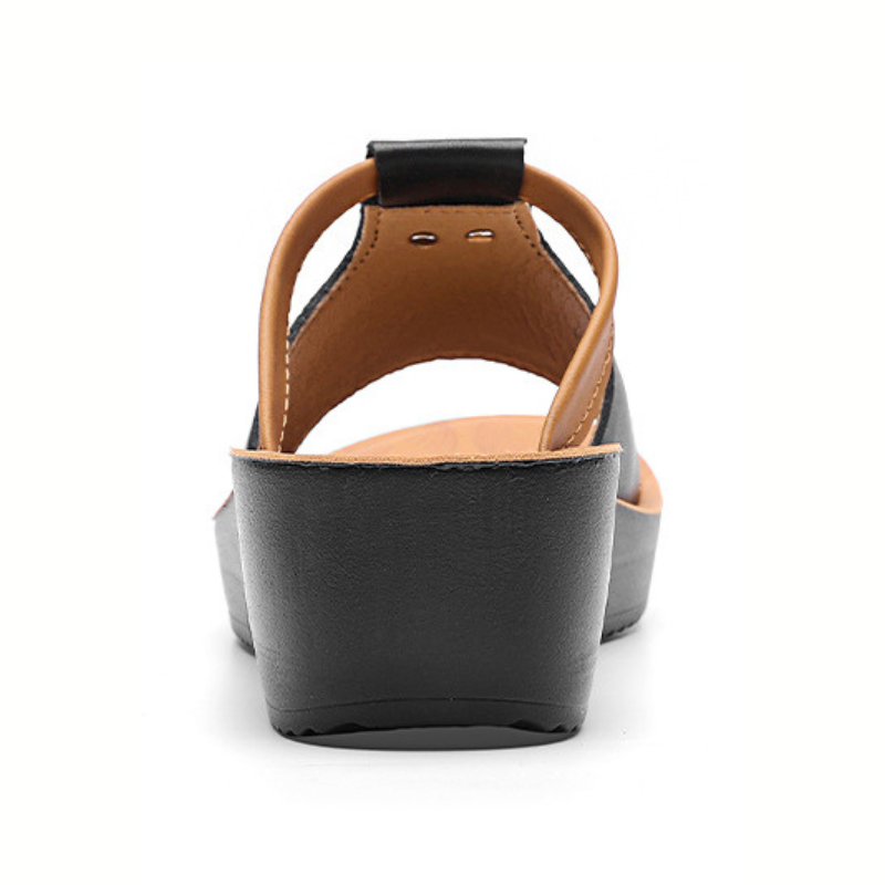 CMF Orthopedic Women Wedge Sandals Comfortable Chic Cut-out Vintage Beach Sandals