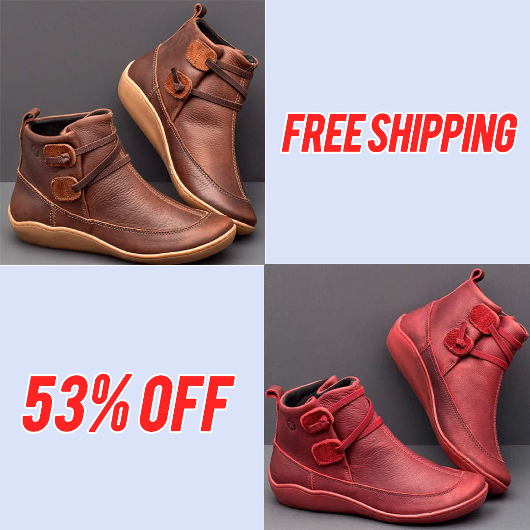 Women'S Vintage Casual Short Ankle Boots