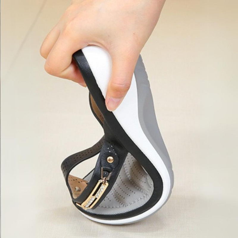CMF Orthopedic Women Wedge Sandals Non-slip Soft Sole Comfortable Summer Beach Flip flop