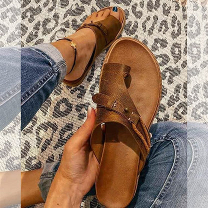 [#1 TRENDING SUMMER 2023] - Summer Soft Footbed Orthopedic Spong Sandals🔥-[MOTHER'S DAY 49% OFF🔥]