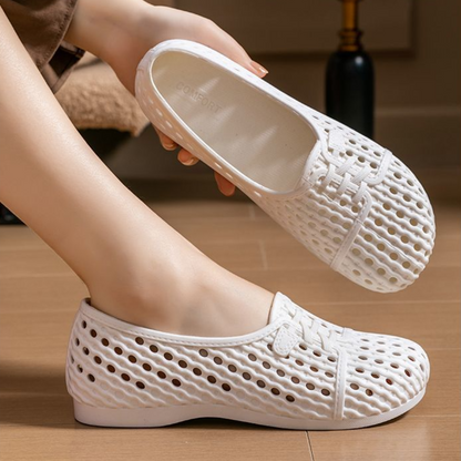 ComoFeet Women Sandals Lightweight Slip-on Soft Sole Non-Slip Casual Summer