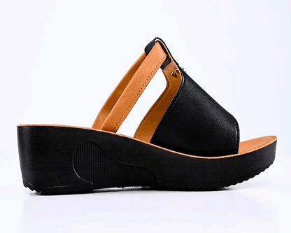 CMF Orthopedic Women Wedge Sandals Comfortable Chic Cut-out Vintage Beach Sandals