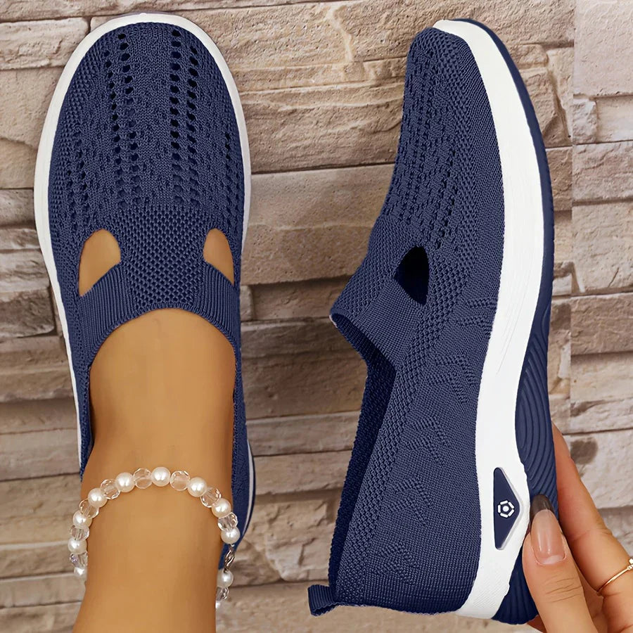 2026 Women Breathable Flats Orthopaedic Slip On Shoes