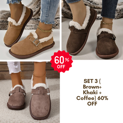 🔥Last Day Promotion - 59%OFF -Women's Plush Arch Support Non-Slip Shoes