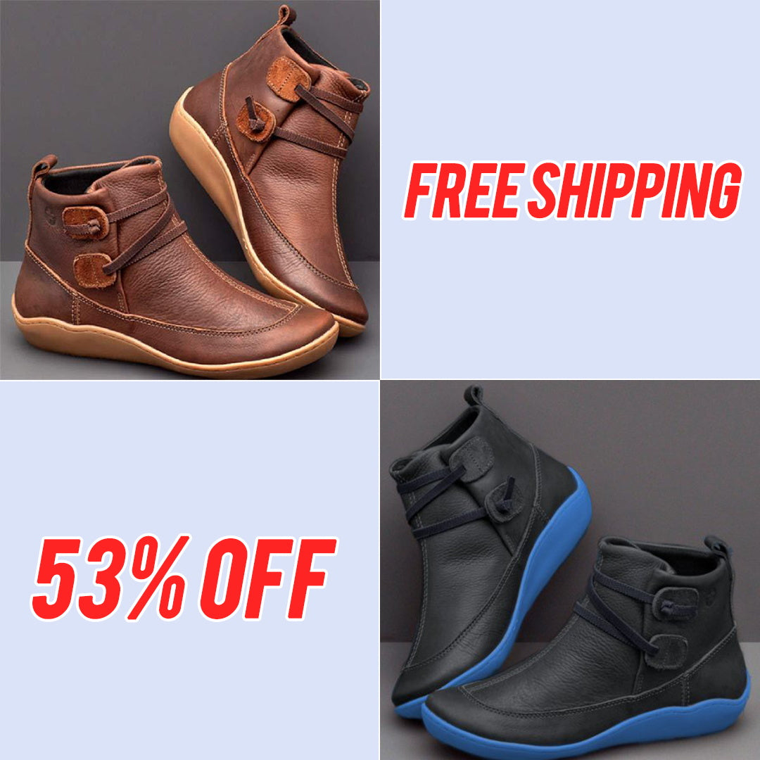 Women'S Vintage Casual Short Ankle Boots
