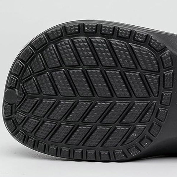 Women's Comfort Winter Warm Fleece Lined Mules Slippers Waterproof Indoor Outdoor Non-slip House Shoes