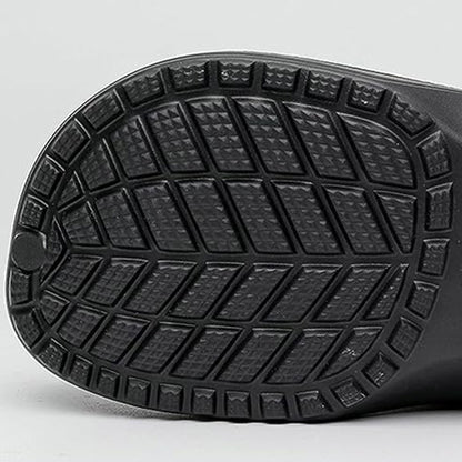 Women's Comfort Winter Warm Fleece Lined Mules Slippers Waterproof Indoor Outdoor Non-slip House Shoes