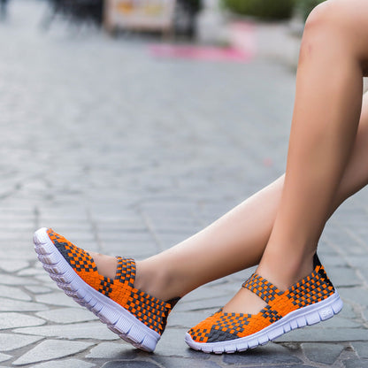 【New arrived】Elastic Belt Casual Women Shoes