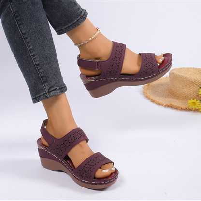 CMF Women Sandals Arch Support Soft Lining Breathable Comfortable Wedge Heel for Summer