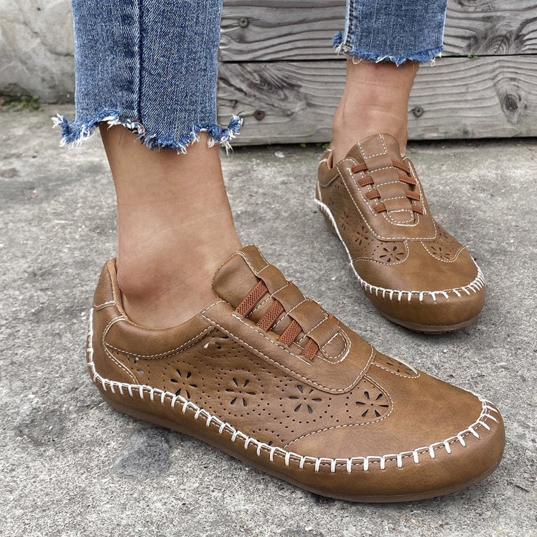 Comfortable Cutout Flat Shoes for Women – Soft, Lightweight & Everyday-Friendly