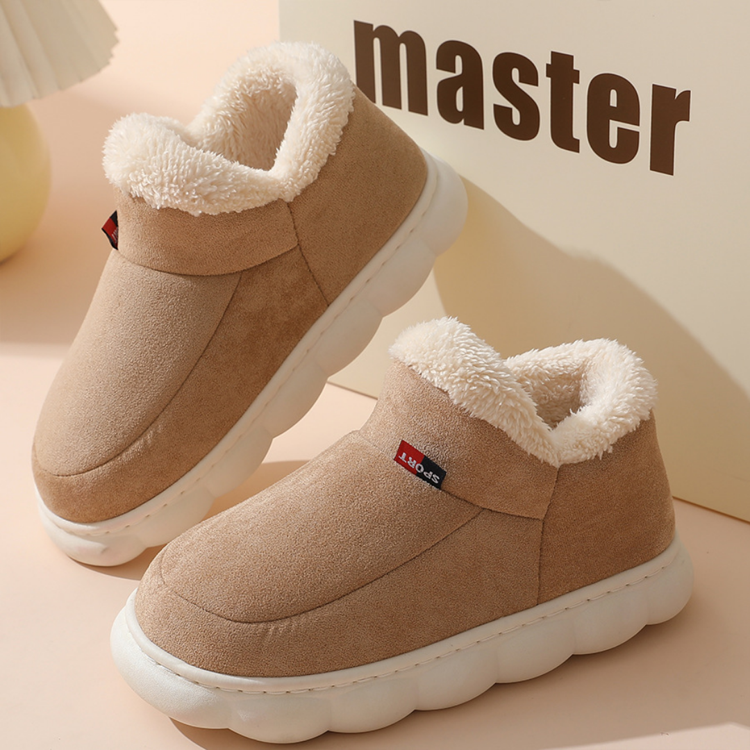 CMF Women Winter Boots Warm Comfortable Fur Lining Non-slip Cushioned Indoor Outdoor