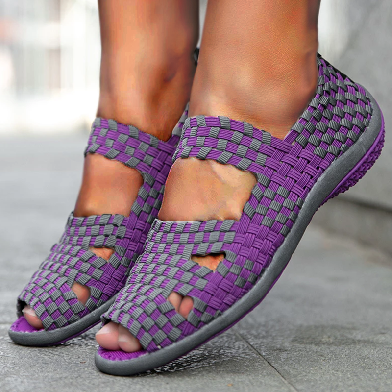 【New arrived】Elastic Belt Casual Women Shoes