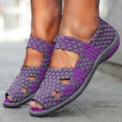 【New arrived】Elastic Belt Casual Women Shoes