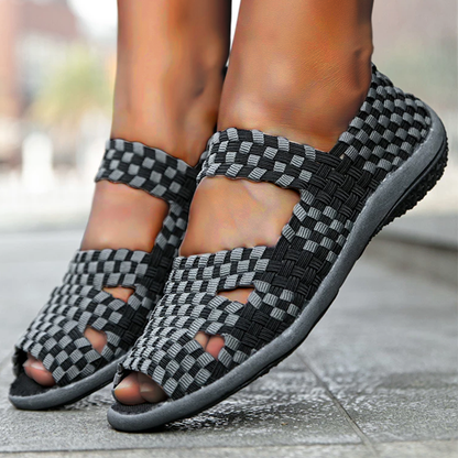 【New arrived】Elastic Belt Casual Women Shoes