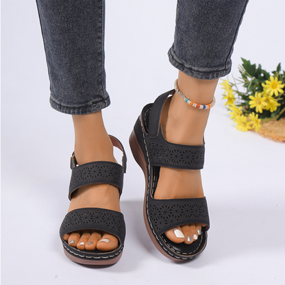 CMF Women Sandals Arch Support Soft Lining Breathable Comfortable Wedge Heel for Summer