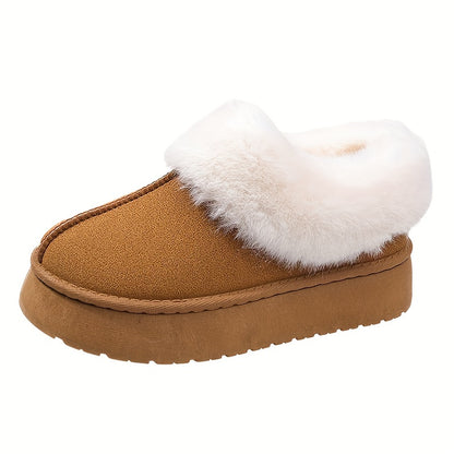 🔥Last Day 50% OFF -Women's Plush Lined Furry Snow Boots-Buy 2 Free Shipping