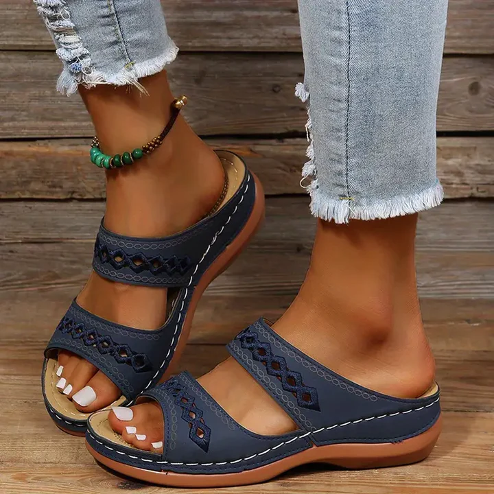 [#1 TRENDING SUMMER 2023] Arch Support Orthopedic Wedge Sandals 2023-[MOTHER'S DAY 49% OFF🔥]