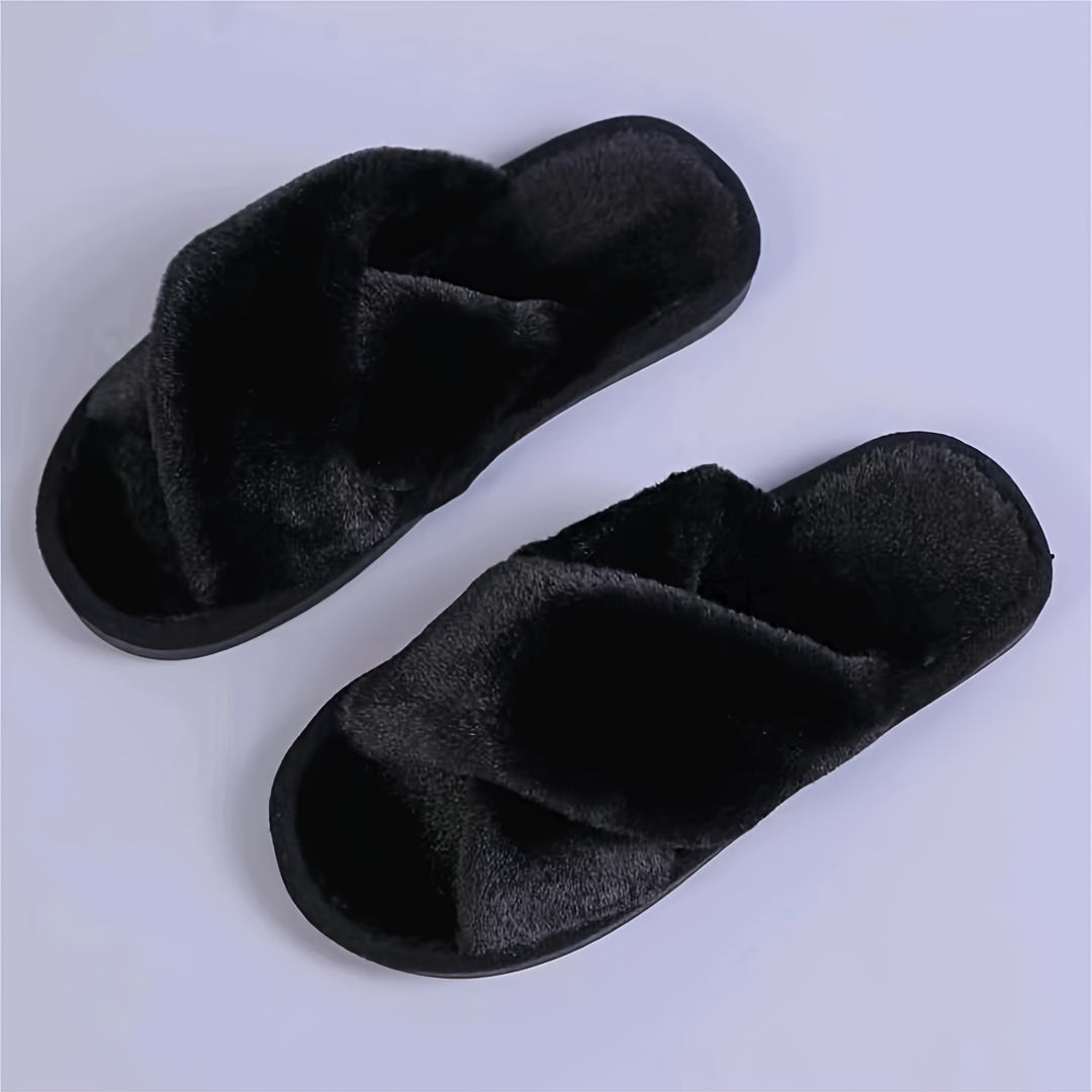 🔥Last Day 50% OFF -Women's Criss Cross House Slippers-Buy 2 Free Shipping