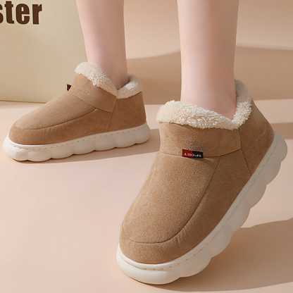 CMF Women Winter Boots Warm Comfortable Fur Lining Non-slip Cushioned Indoor Outdoor