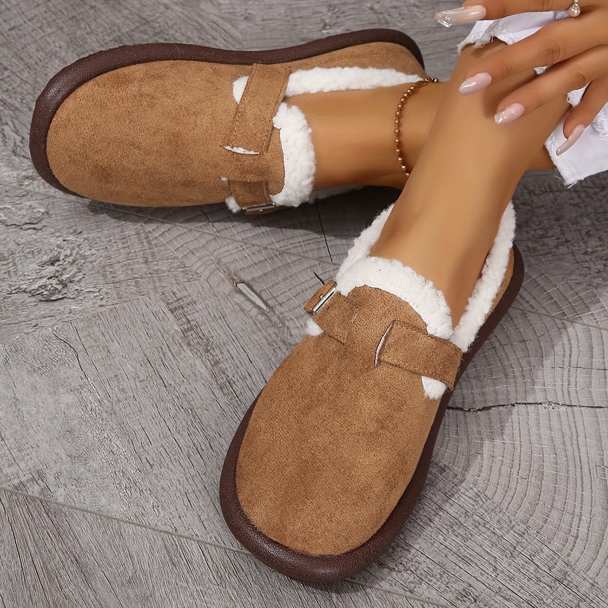 🔥Last Day Promotion - 59%OFF -Women's Plush Arch Support Non-Slip Shoes