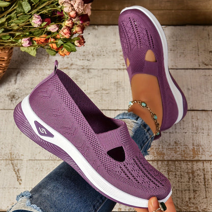 2026 Women Breathable Flats Orthopaedic Slip On Shoes