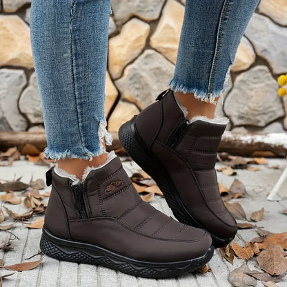 Women’s Waterproof Winter Boots – Thick Warm Lining, Anti-Skid Sole | Perfect Snow Boots for Women