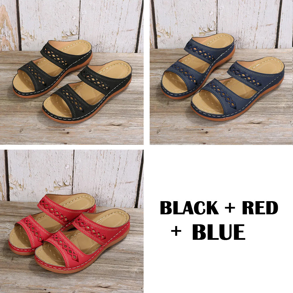 [#1 TRENDING SUMMER 2023] Arch Support Orthopedic Wedge Sandals 2023-[MOTHER'S DAY 49% OFF🔥]