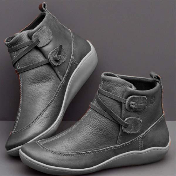 Women'S Vintage Casual Short Ankle Boots