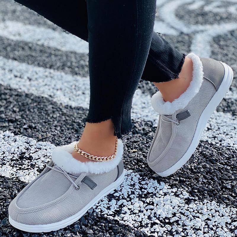 🔥Winter Sale 49%OFF🔥Women Winter Non-Slip Plus Velvet Thick Flat Loafers-Buy 2 Free Shipping