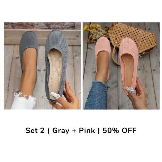 🔥Last Day 49% OFF - Women Comfortable Breathable Slip On Arch Support Non-Slip Casual Shoes