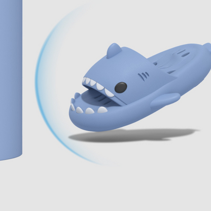 CMF Women Home Slippers Cute Shark Hollow Out Sole Waterproof Non-slip Home Slides