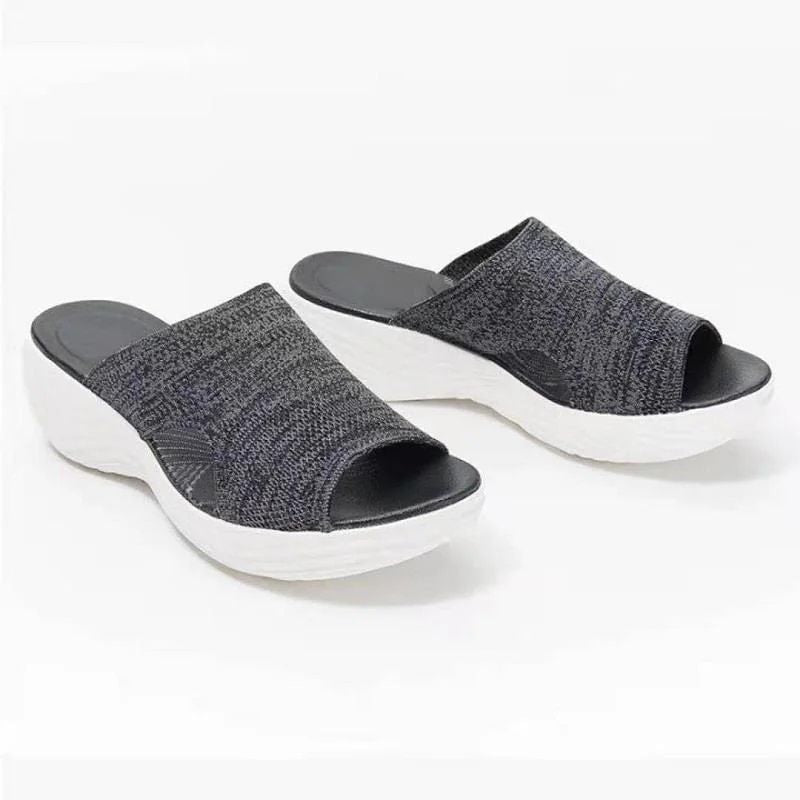 CMF Women Orthotics Sandals Open Toe Comfortable Stretchy Summer Beach Casual Sandals