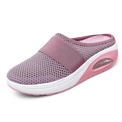 CMF Women Orthopedic Shoes Vintage Breathable Anti-slip Casual Diabetic Shoes