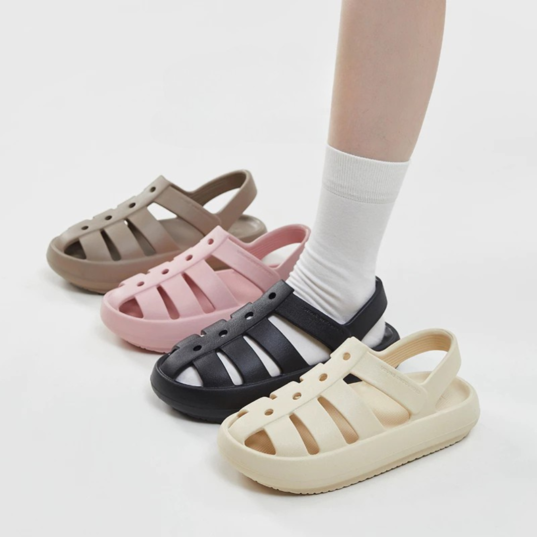 CMF Women Sandals Outdoor Breathable Support Non-slip Thick Cushion Roman