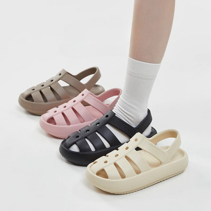 CMF Women Sandals Outdoor Breathable Support Non-slip Thick Cushion Roman
