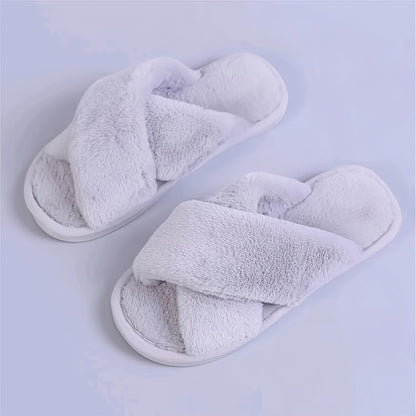 🔥Last Day 50% OFF -Women's Criss Cross House Slippers-Buy 2 Free Shipping