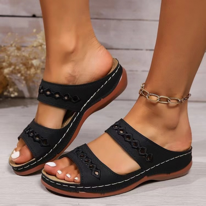 CMF Women Orthopedic Slippers Arch-support Ventilated Open Toe Casual Summer Sandals