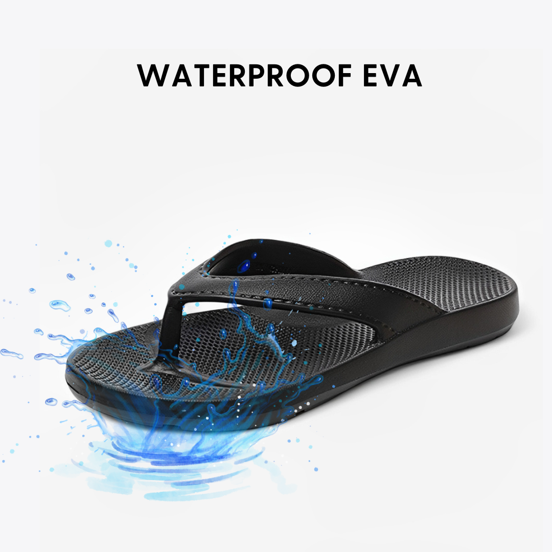CMF Women Summer Sandals Waterproof Flip-flops Comfortable EVA Slippers Summer Beach Walking