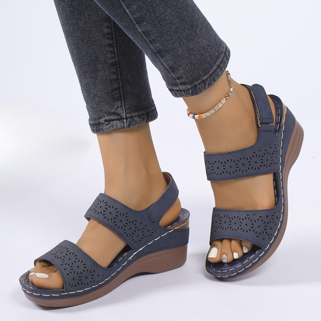 CMF Women Sandals Arch Support Soft Lining Breathable Comfortable Wedge Heel for Summer